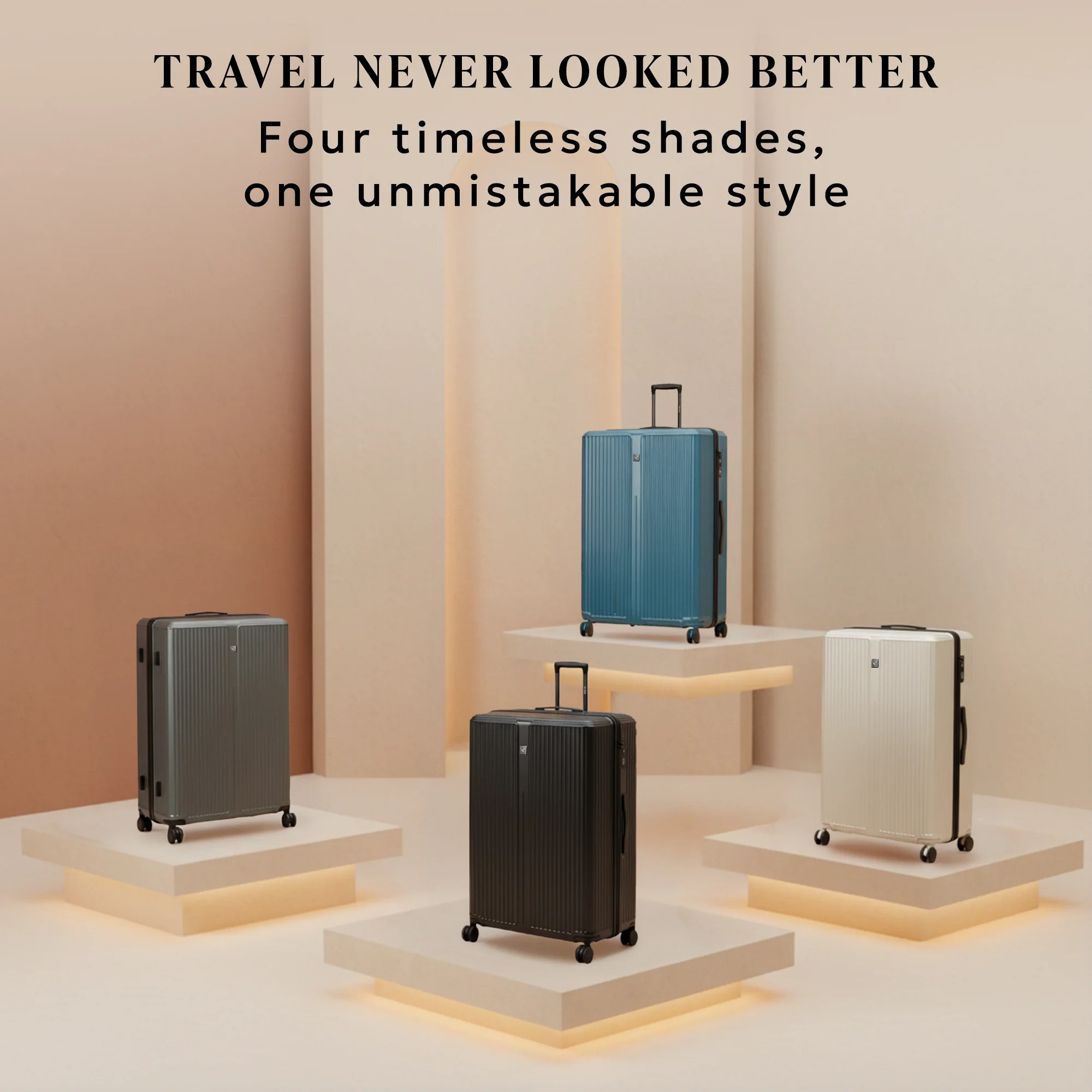 20" Air Glide Cabin Suitcase - Gunmetal - Image 11