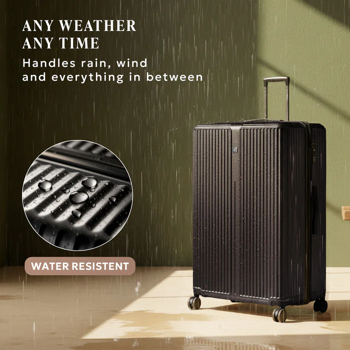 28" Air Glide Large Suitcase - Black - Image 5