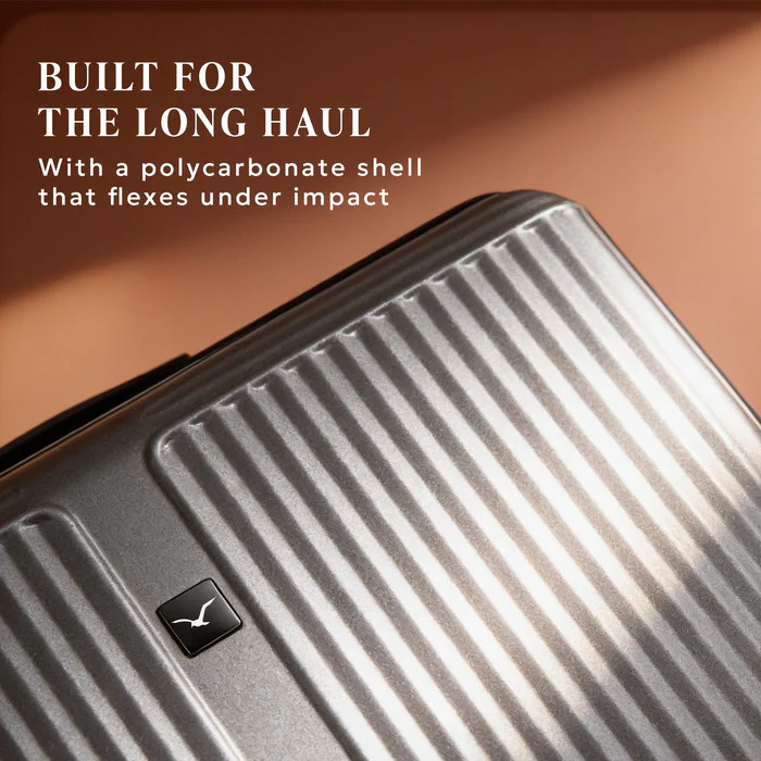 28" Air Glide Large Suitcase - Gunmetal - Image 3
