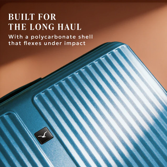 28" Air Glide Large Suitcase - Teal - Image 3