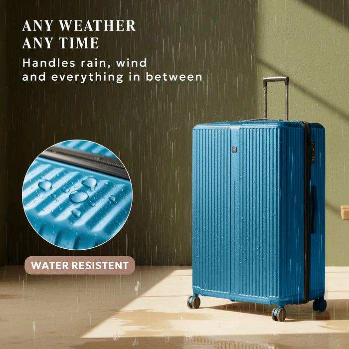 28" Air Glide Large Suitcase - Teal - Image 5