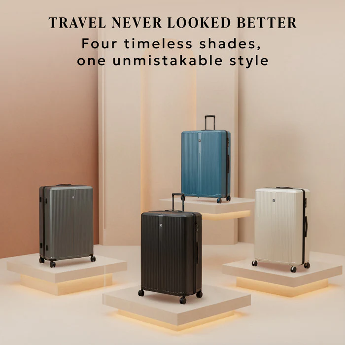 24" Air Glide Medium Suitcase - Gunmetal - Image 11