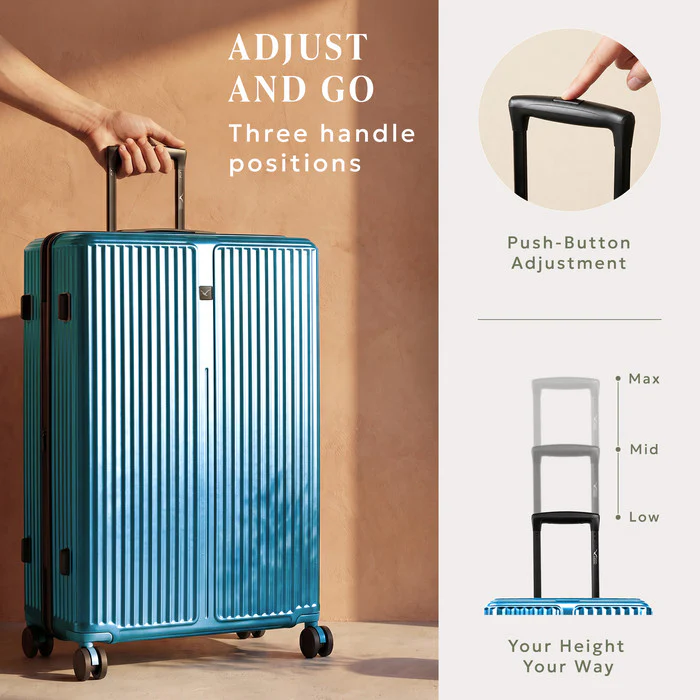 32" Air Glide XL Suitcase - Teal - Image 7