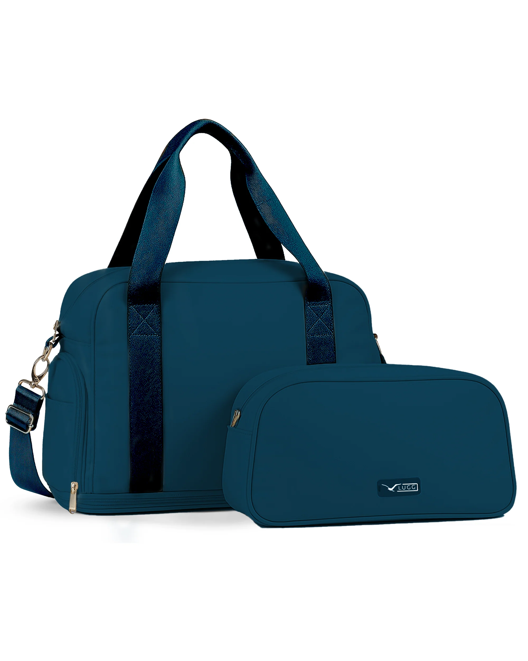 Waterproof Duffle & Toiletry Bag Set - Teal - Image 10