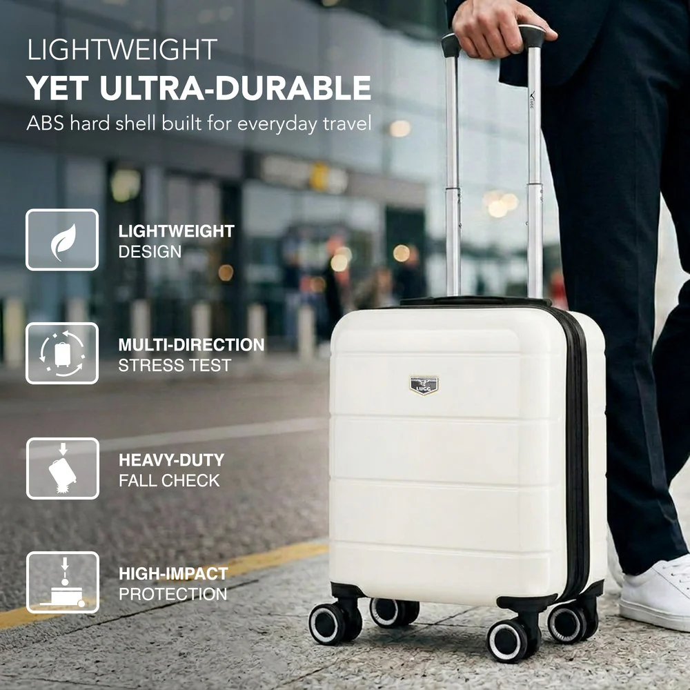 15" Jetset Cabin Bag - Ivory - Image 3