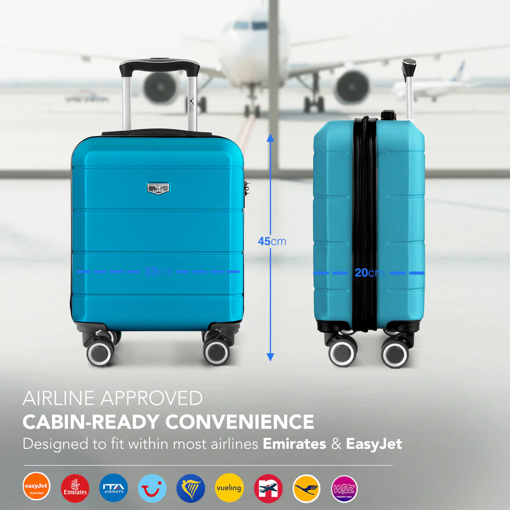 15" Jetset Cabin Bag - Teal - Image 2