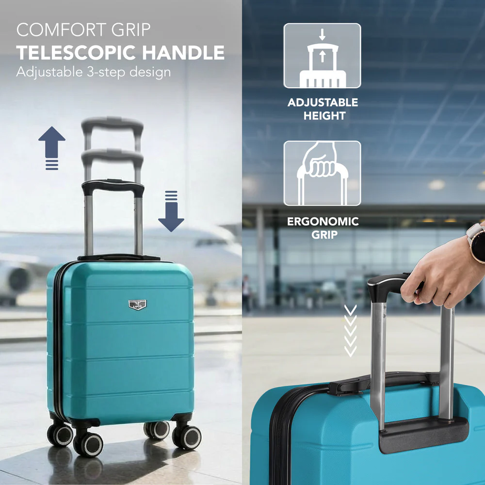 15" Jetset Cabin Bag - Teal - Image 7