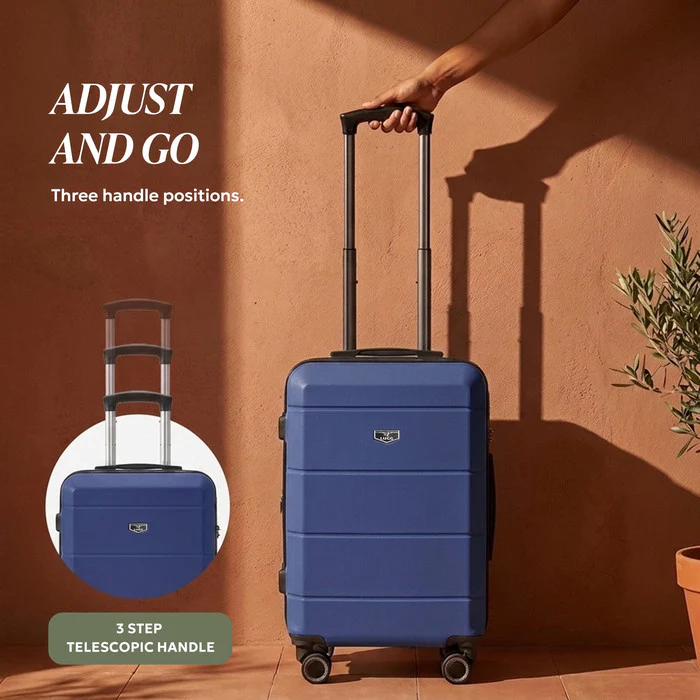 20" Jetset Cabin Suitcase - Midnight Blue - Image 5