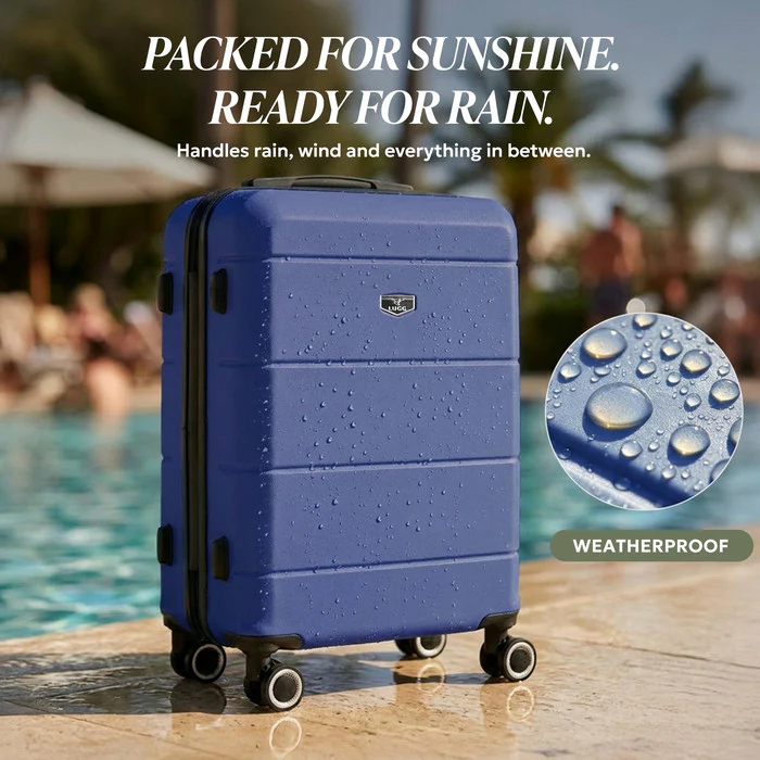 20" Jetset Cabin Suitcase - Midnight Blue - Image 9