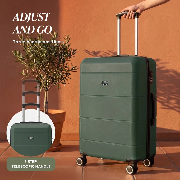 28" Jetset Large Suitcase - Army Green - Image 5