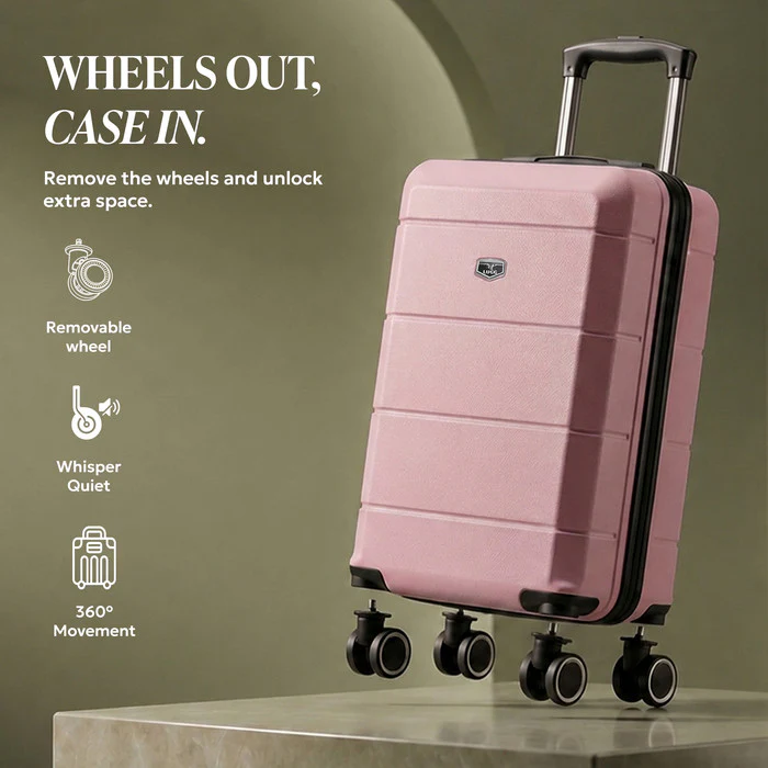 40cm Jetset Underseat Cabin Bag - Rose Gold - Image 8