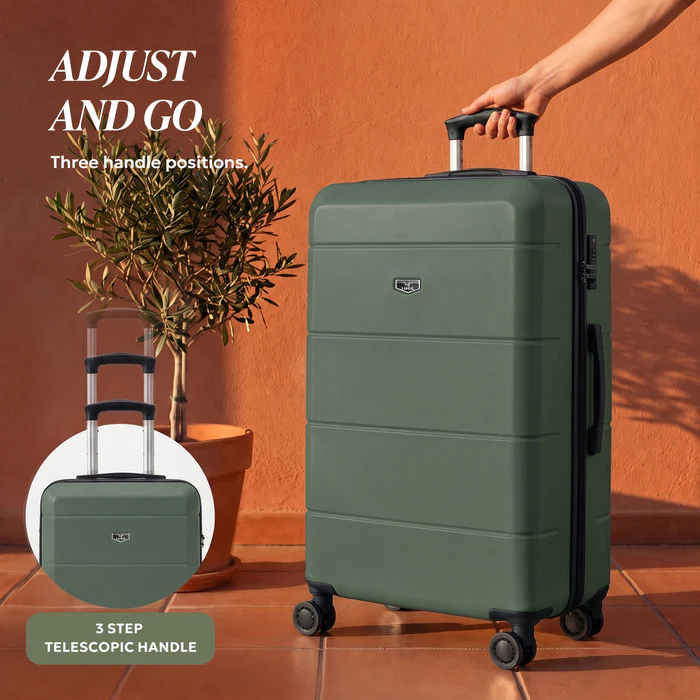 32" Jetset XL Suitcase - Army Green - Image 5