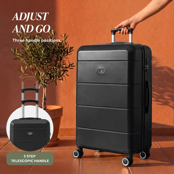32" Jetset XL Suitcase - Black - Image 5