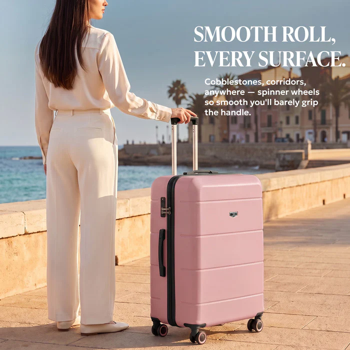 32" Jetset XL Suitcase - Rose Gold - Image 10
