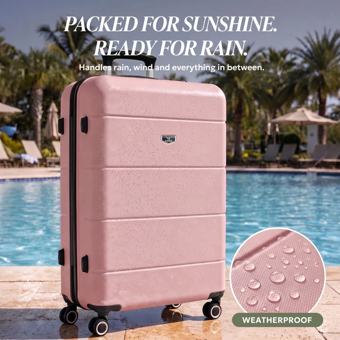 32" Jetset XL Suitcase - Rose Gold - Image 9