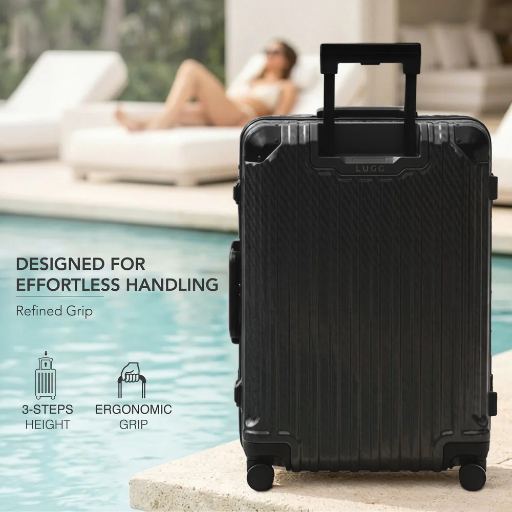 Solo Explorer 28" Hard Shell Suitcase - Black - Image 10