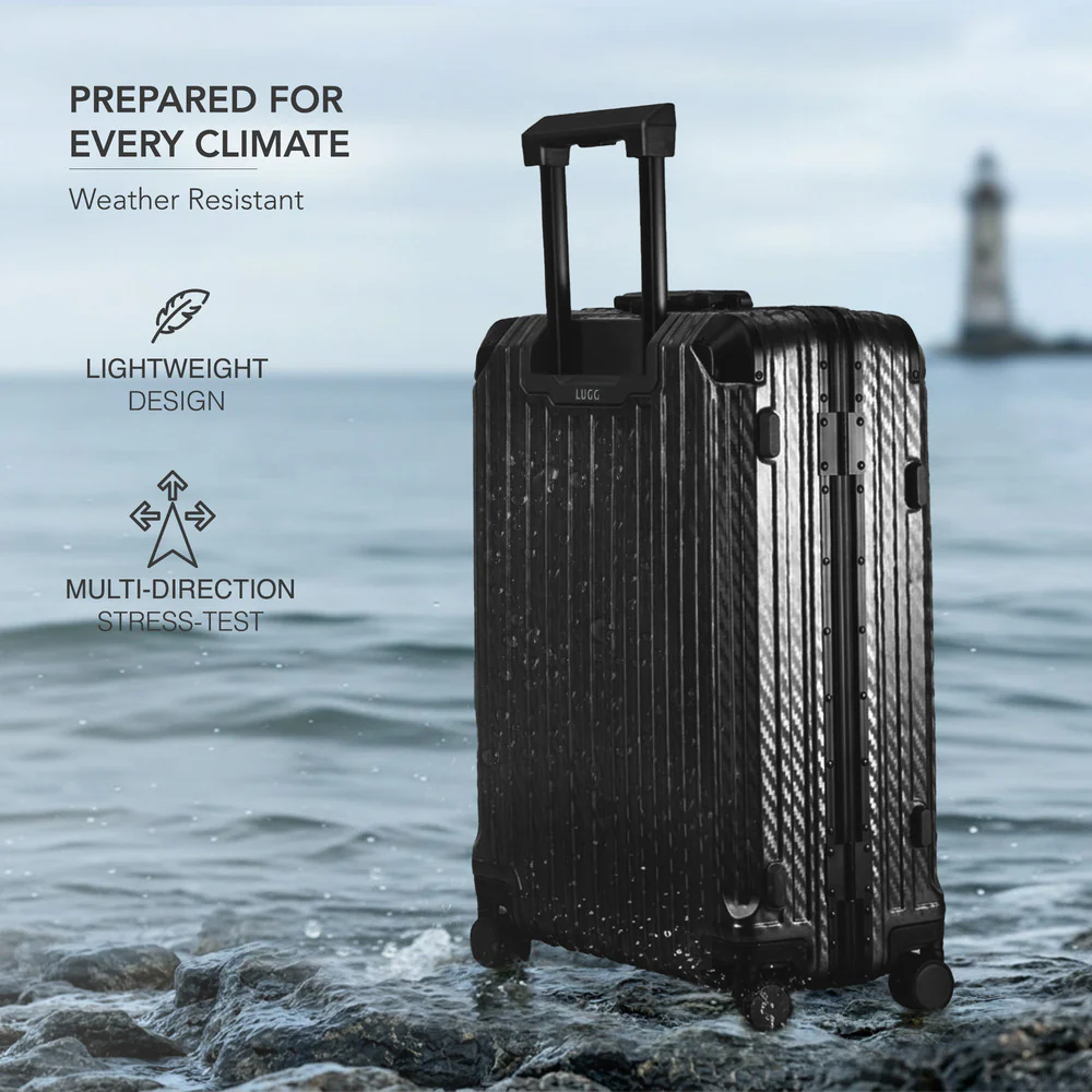 Solo Explorer 28" Hard Shell Suitcase - Black - Image 5