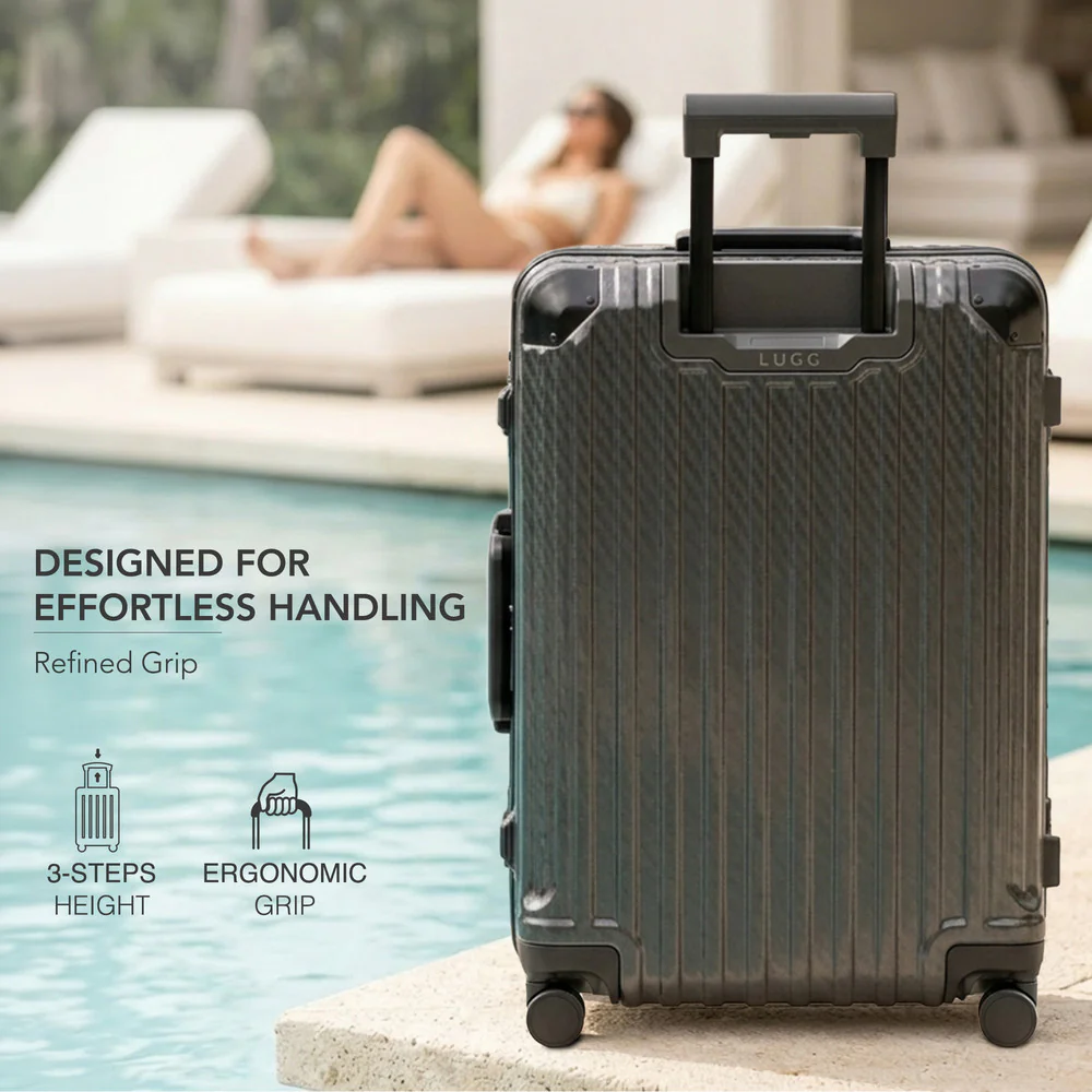 Solo Explorer 28" Hard Shell Suitcase - Grey - Image 10