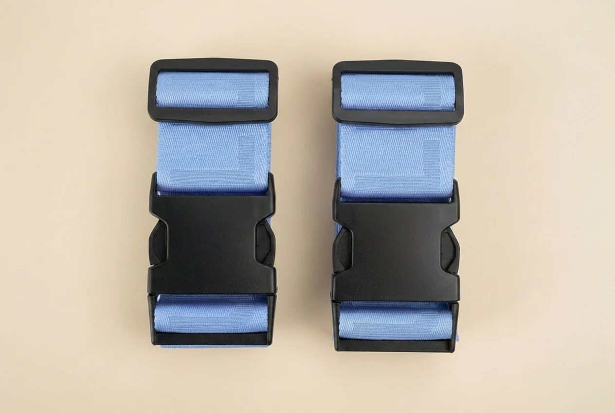 Luggage Straps Slate Blue