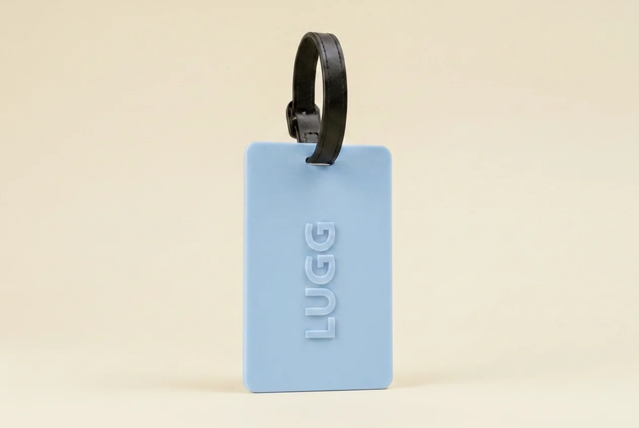 Luggage Tags Slate Blue