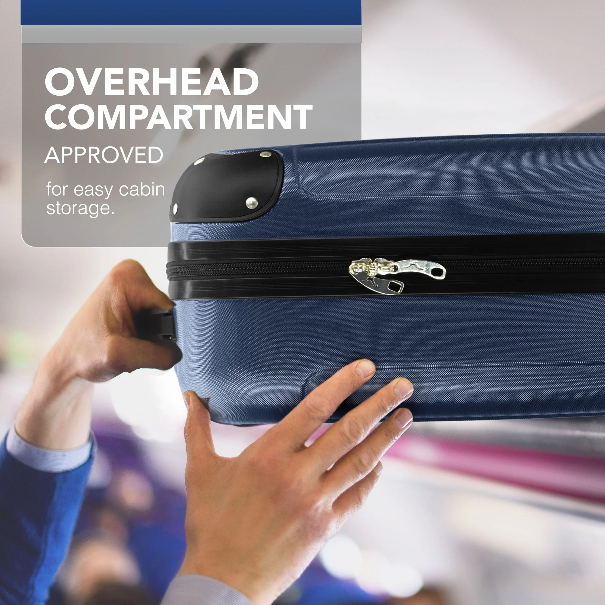 15" Skywander Cabin Bag - Midnight Blue - Image 6