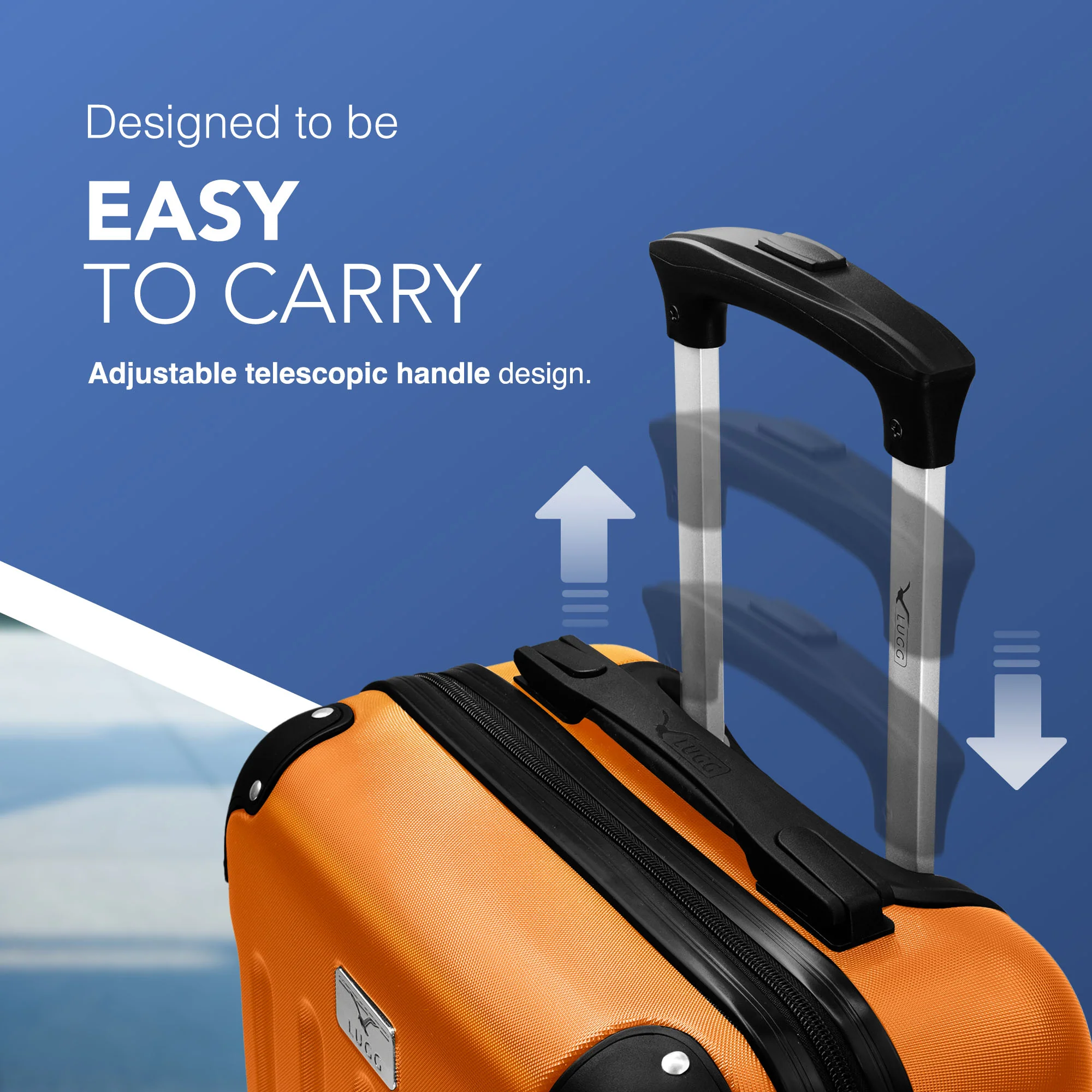 15" Skywander Cabin Bag - Orange - Image 3