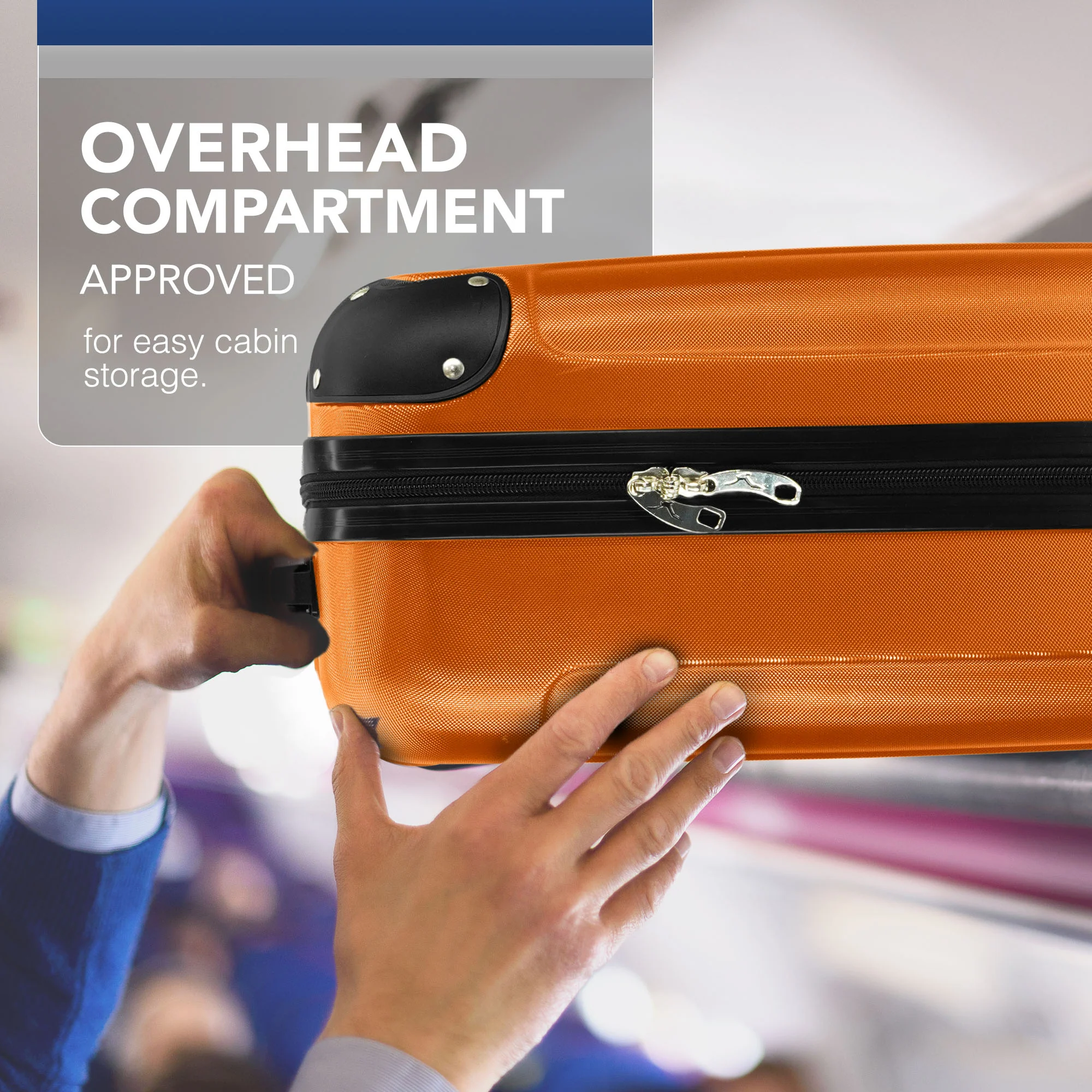 15" Skywander Cabin Bag - Orange - Image 6
