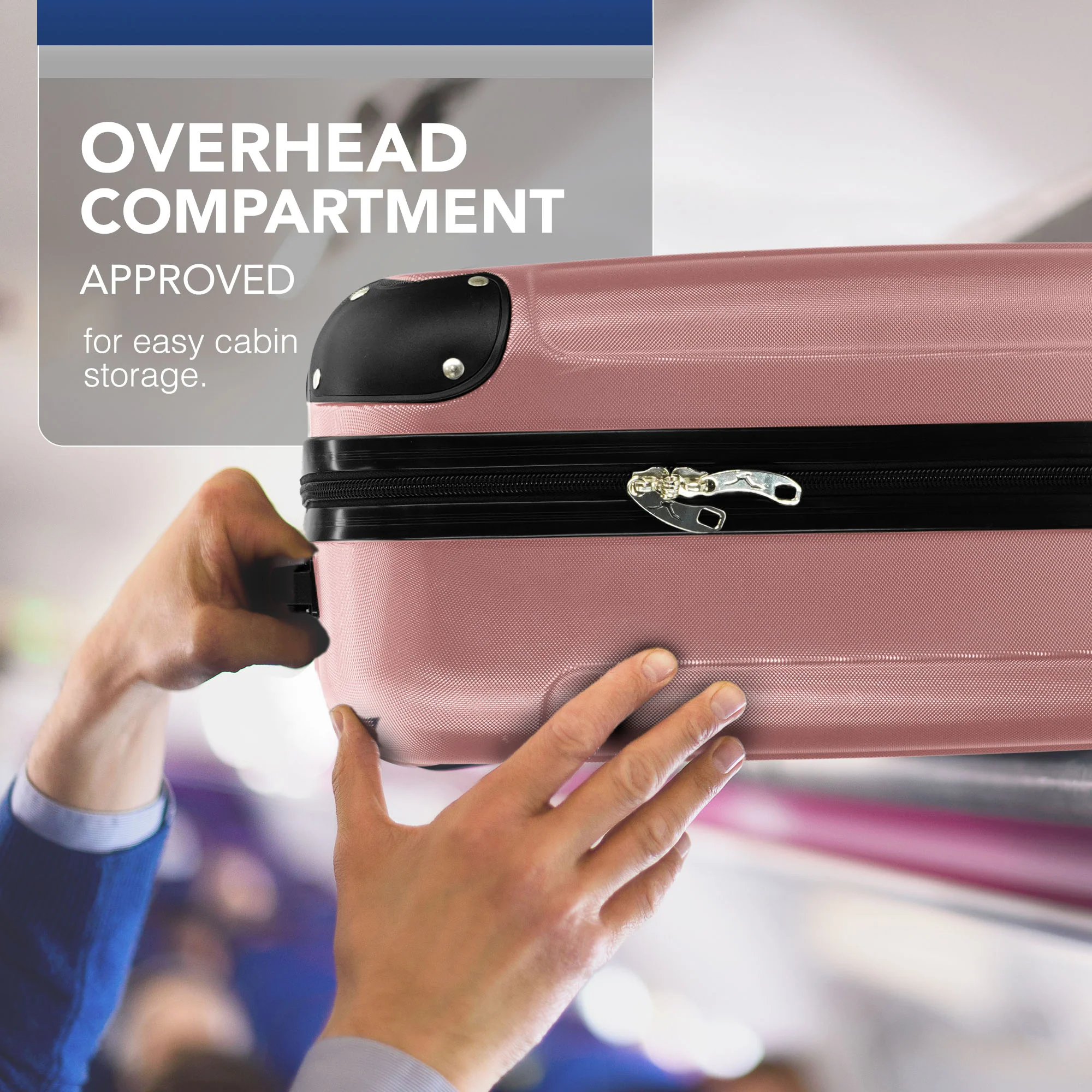15" Skywander Cabin Bag - Rose Gold - Image 5