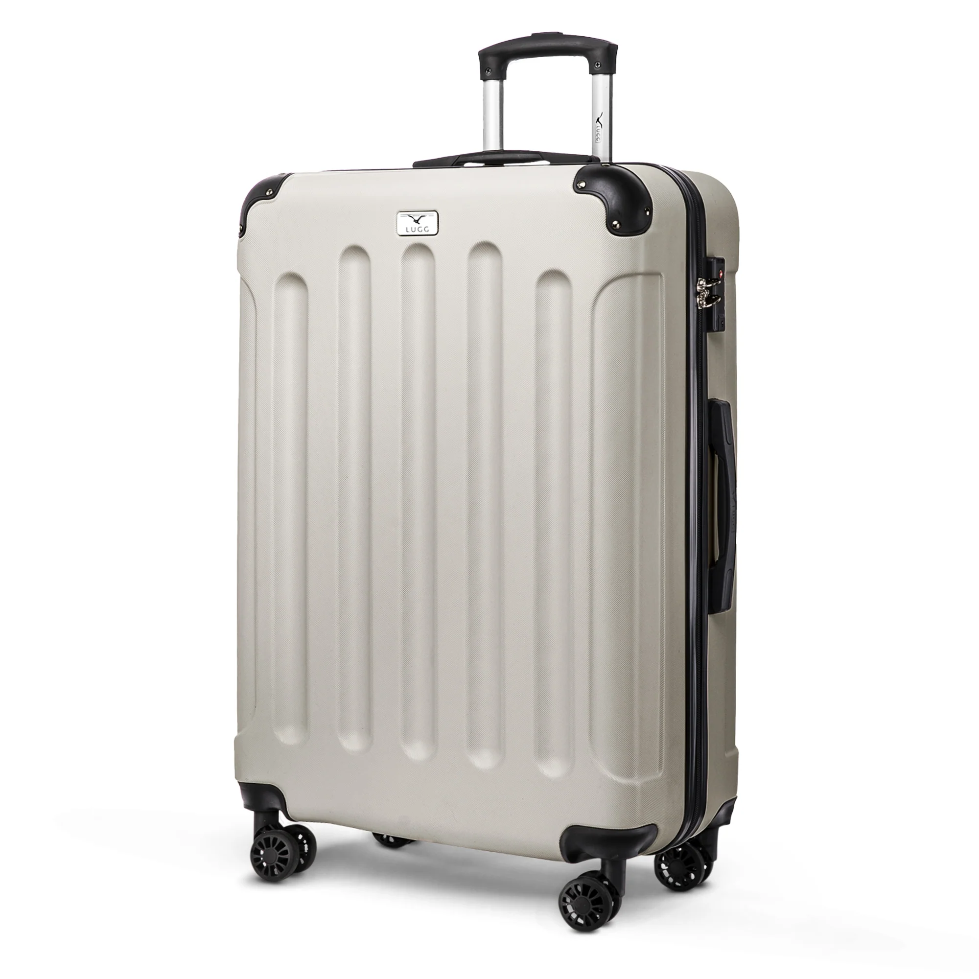 28" Skywander Large Suitcase - Beige