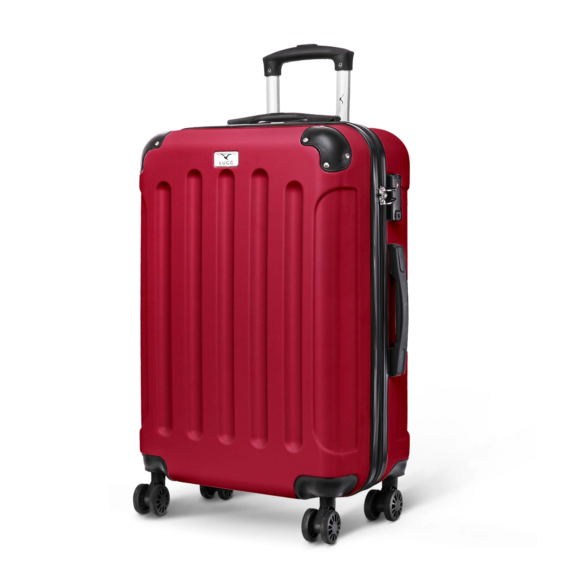 24" Skywander Medium Suitcase - Burgundy