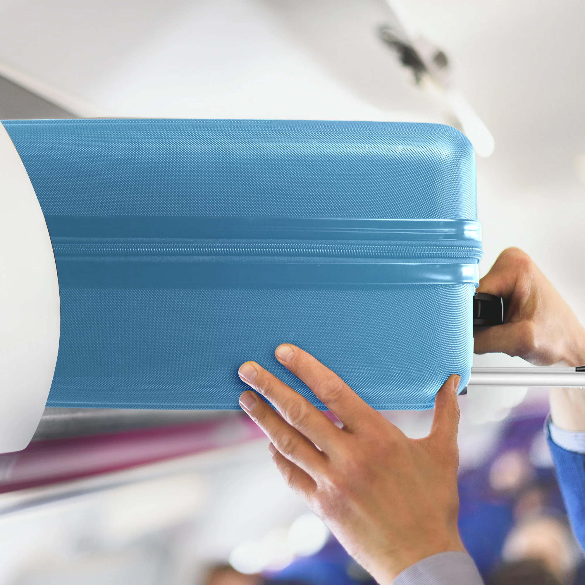 15" Vacay Cabin Bag - Sky Blue - Image 4