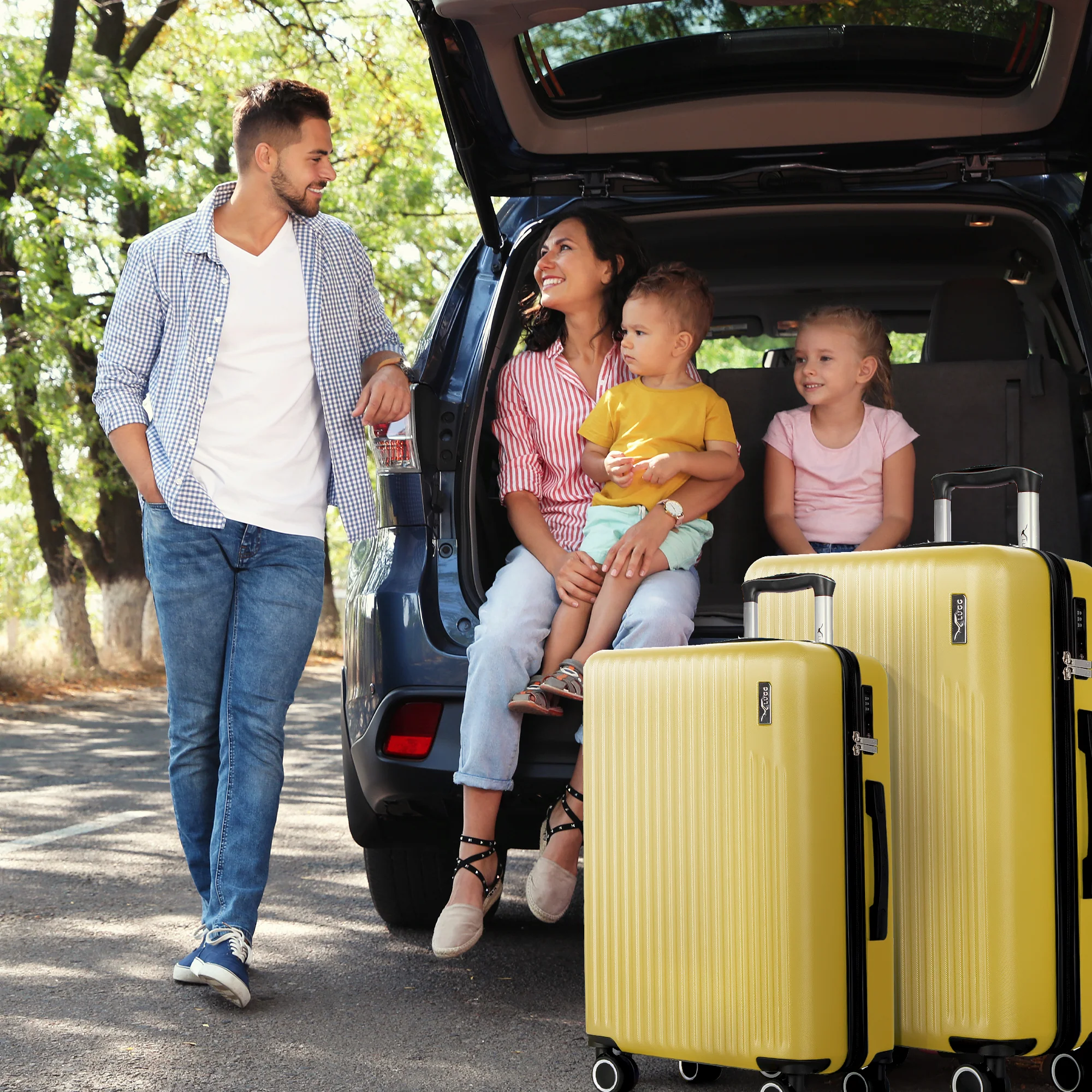 20" Vacay Cabin Suitcase - Citrine - Image 6