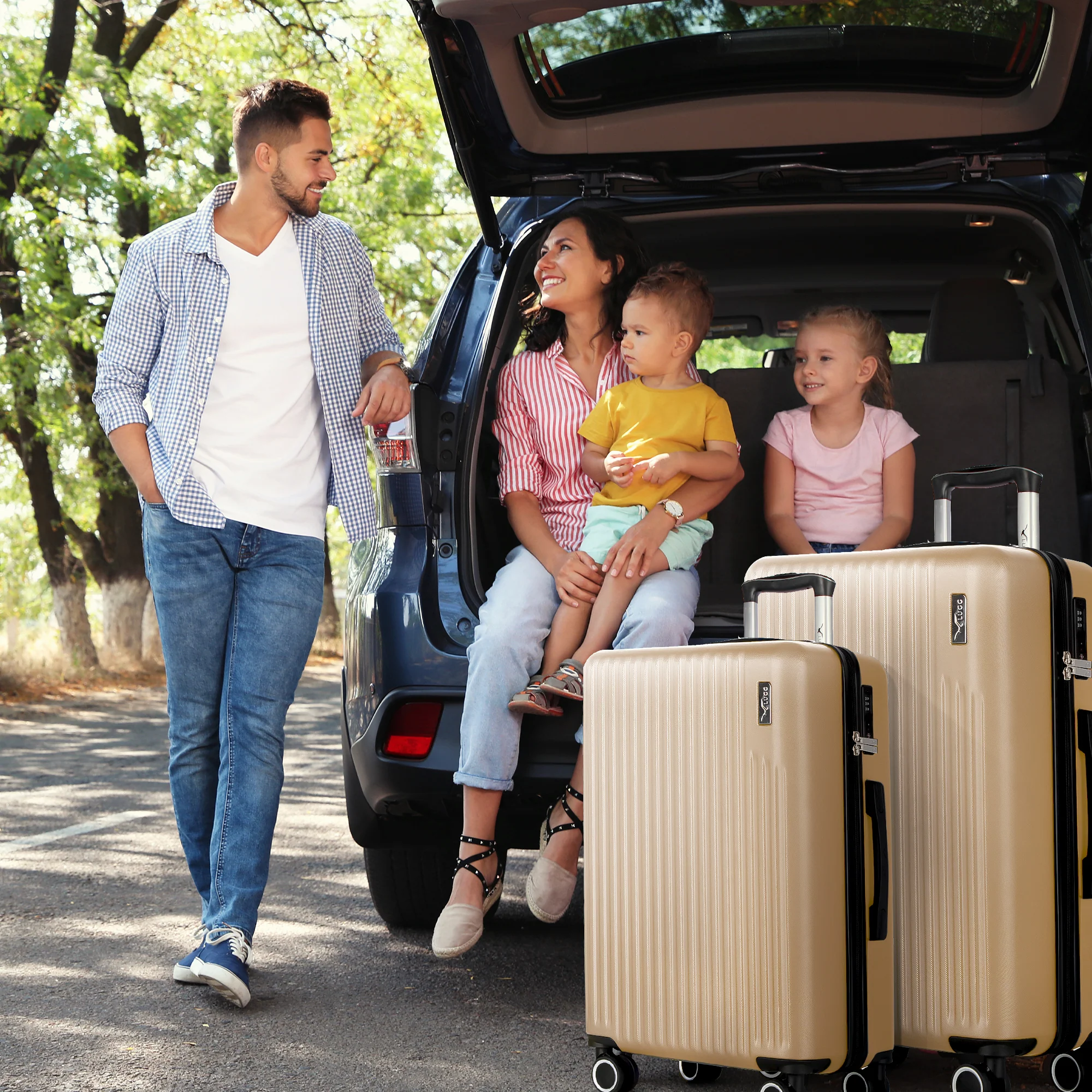 20" Vacay Cabin Suitcase - Sunset - Image 6