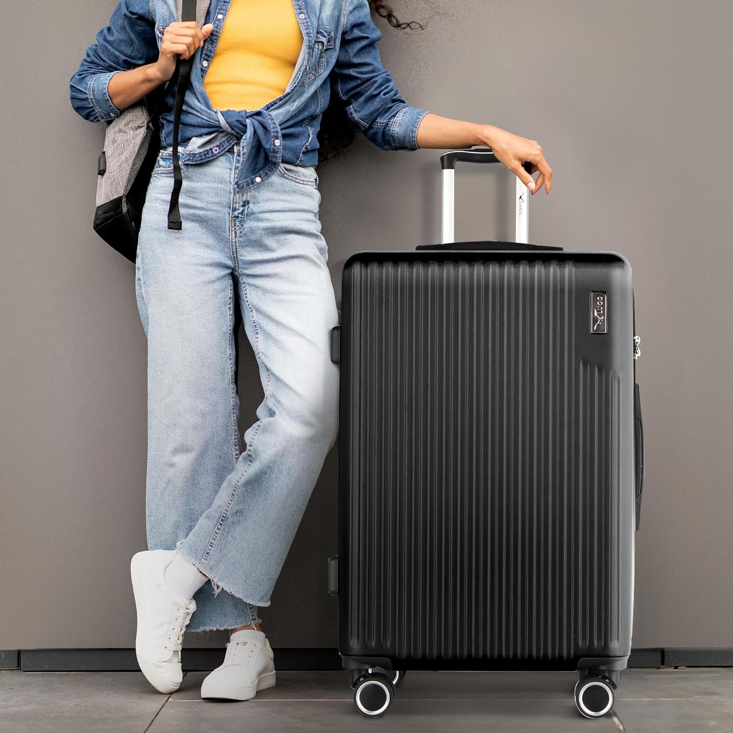 28" Vacay Large Suitcase - Shadow - Image 6