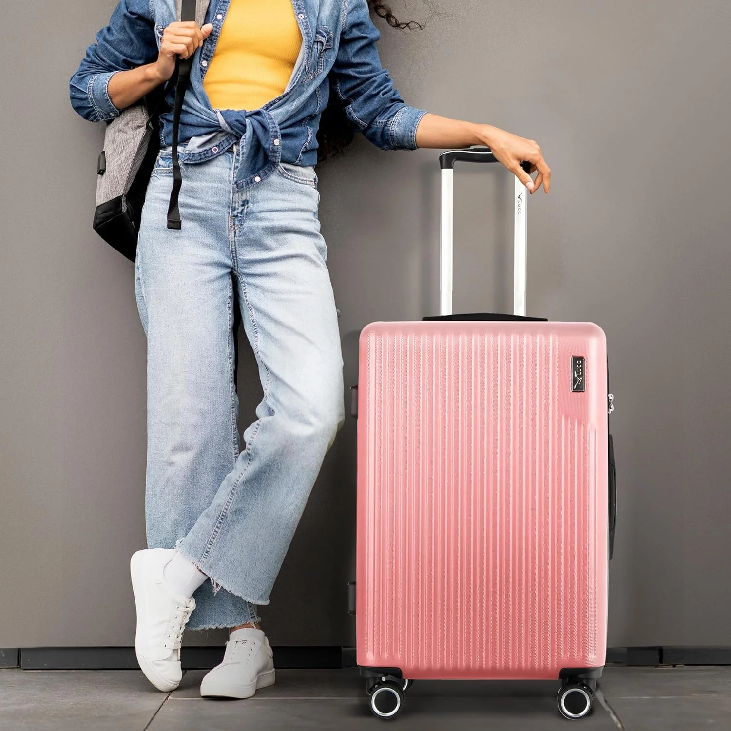 24" Vacay Medium Suitcase - Clay - Image 7