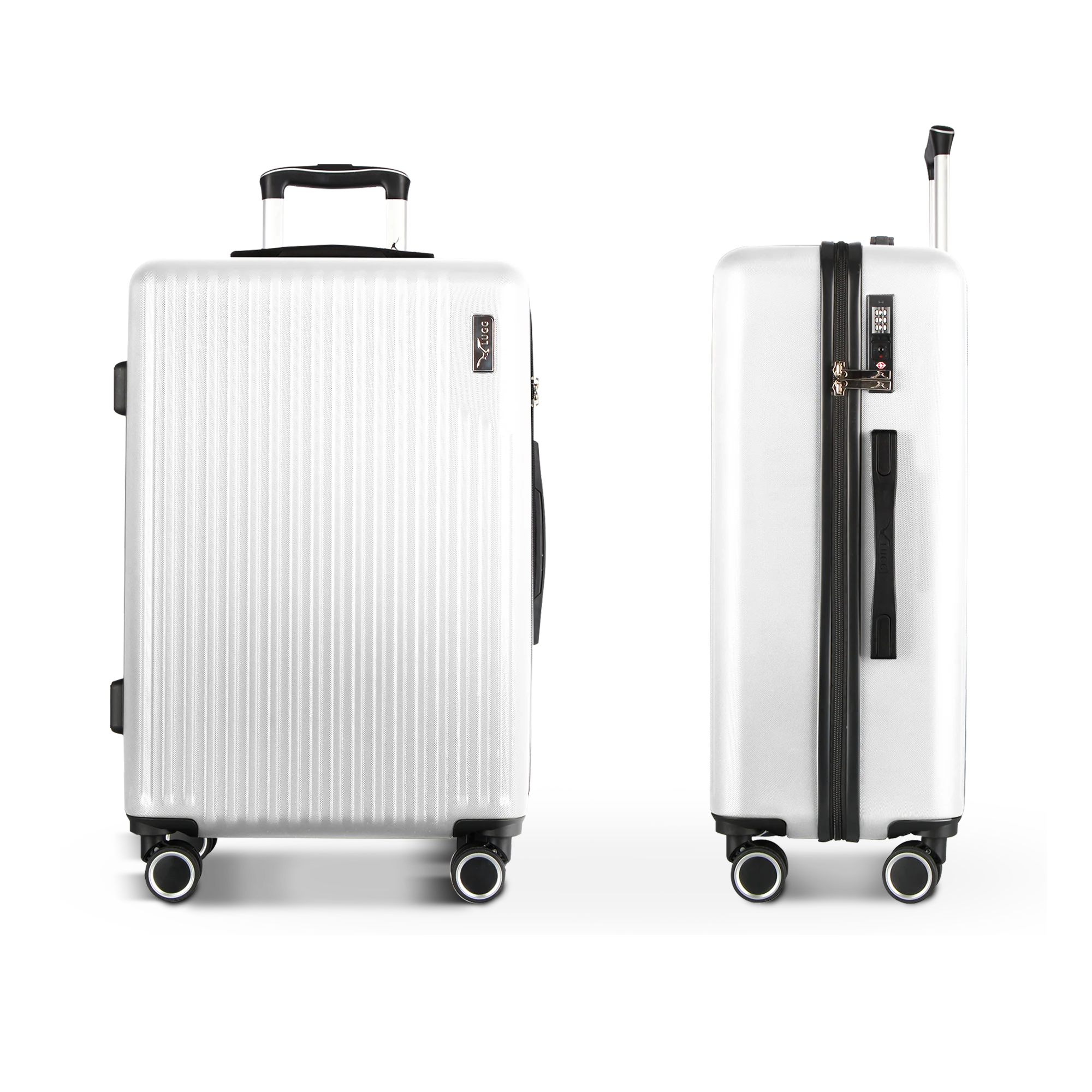 24" Vacay Medium Suitcase - Pearl - Image 3