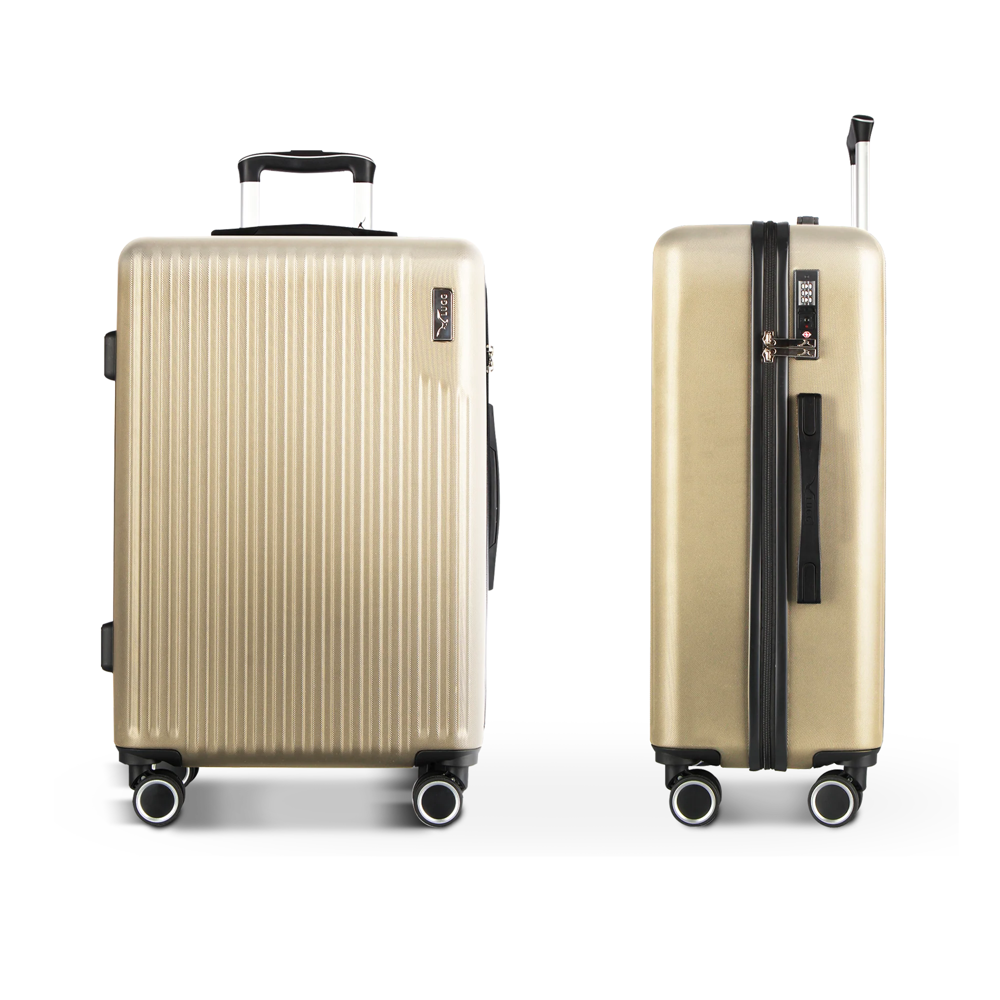 24" Vacay Medium Suitcase - Sand - Image 3