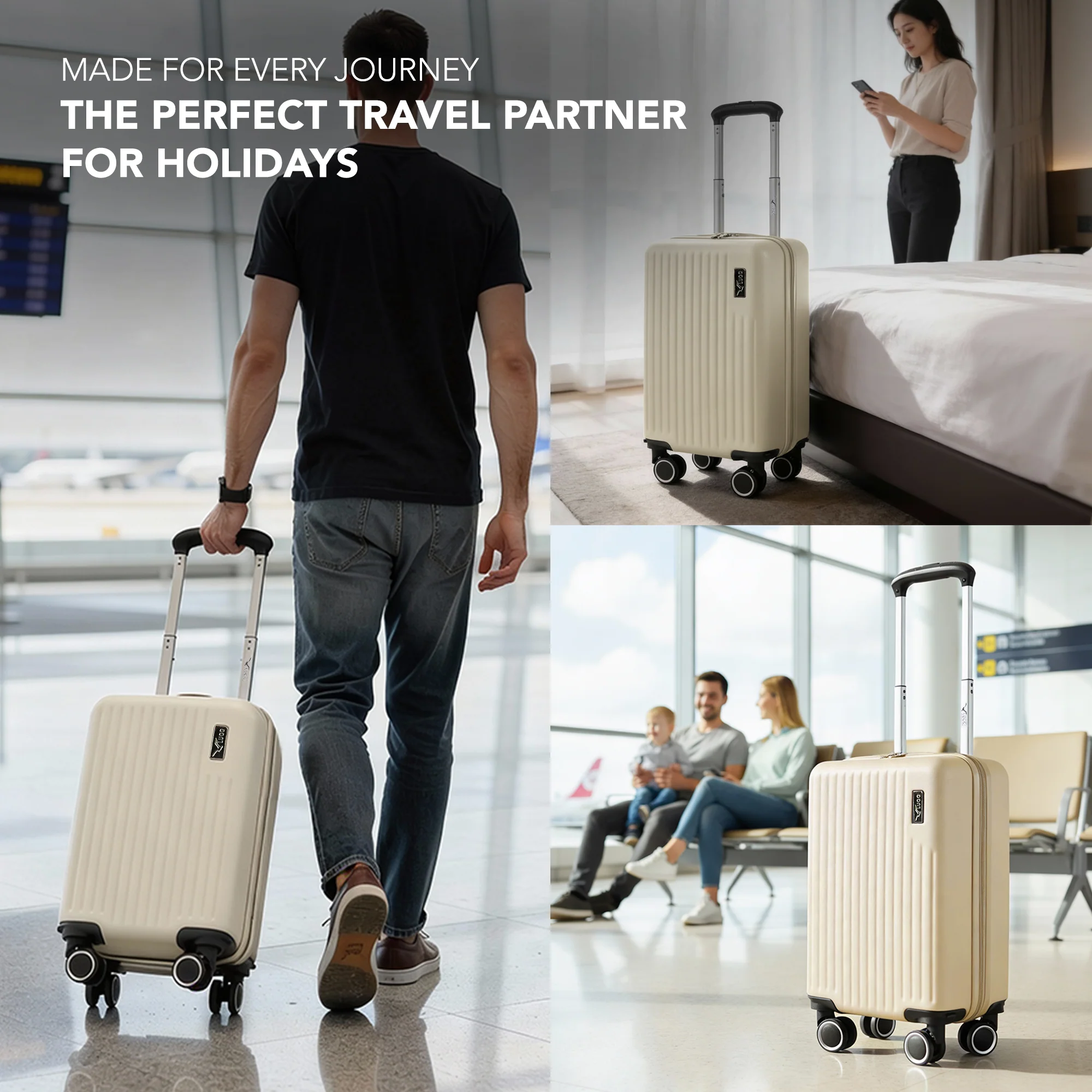 40cm Vacay Underseat Cabin Bag - Earth - Image 10