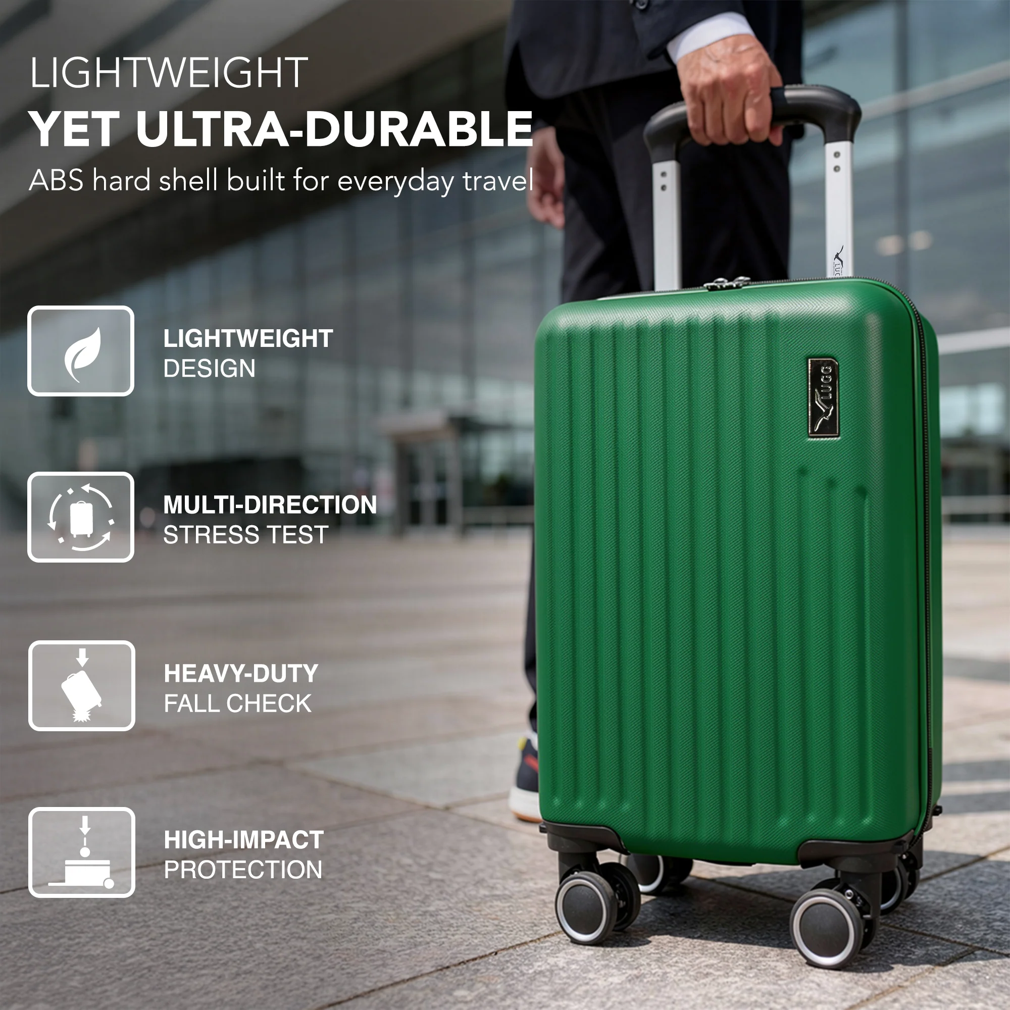 40cm Vacay Underseat Cabin Bag - Forest - Image 3