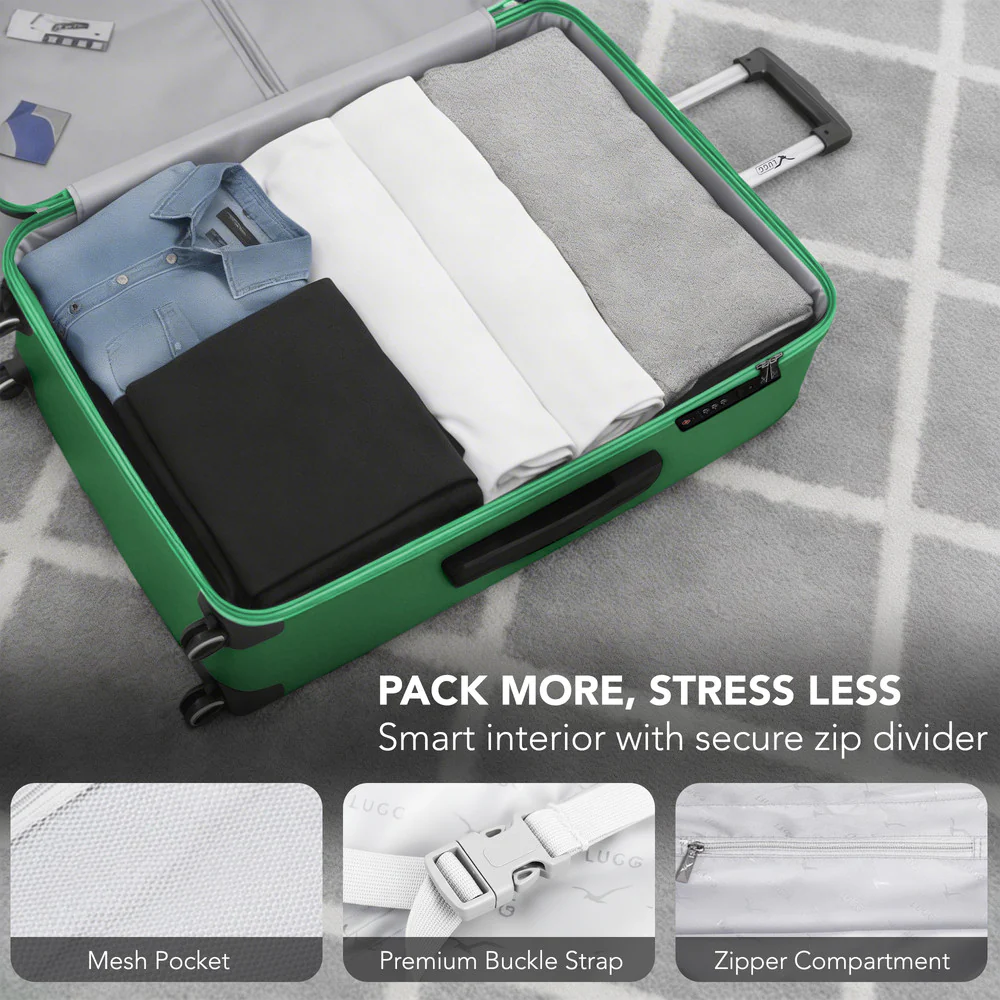 32" Vacay XL Suitcase - Forest - Image 8