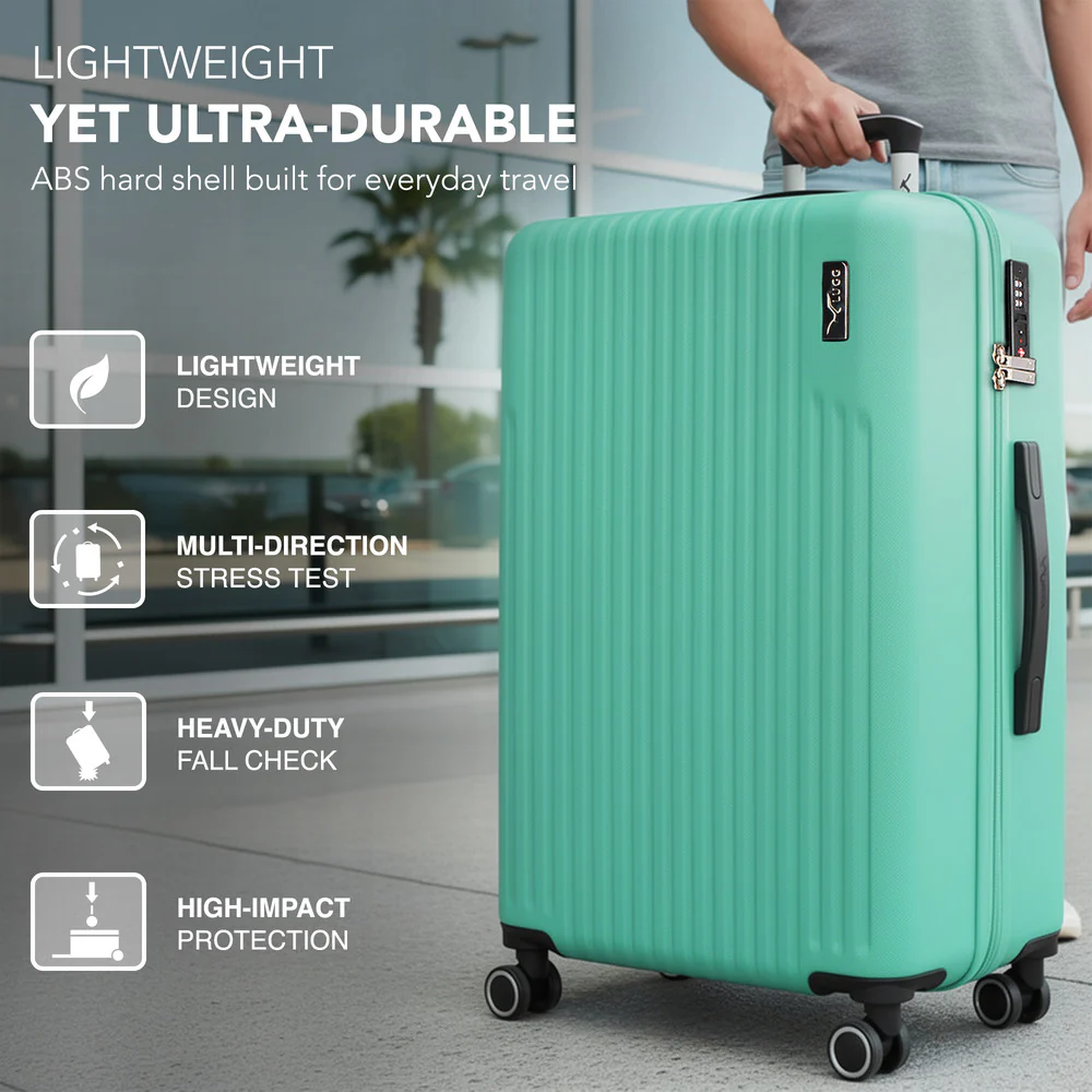 32" Vacay XL Suitcase - Mint - Image 3