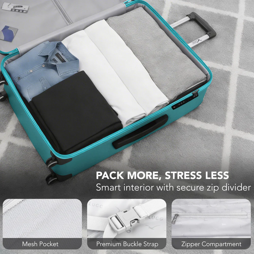 32" Vacay XL Suitcase - Ocean - Image 8