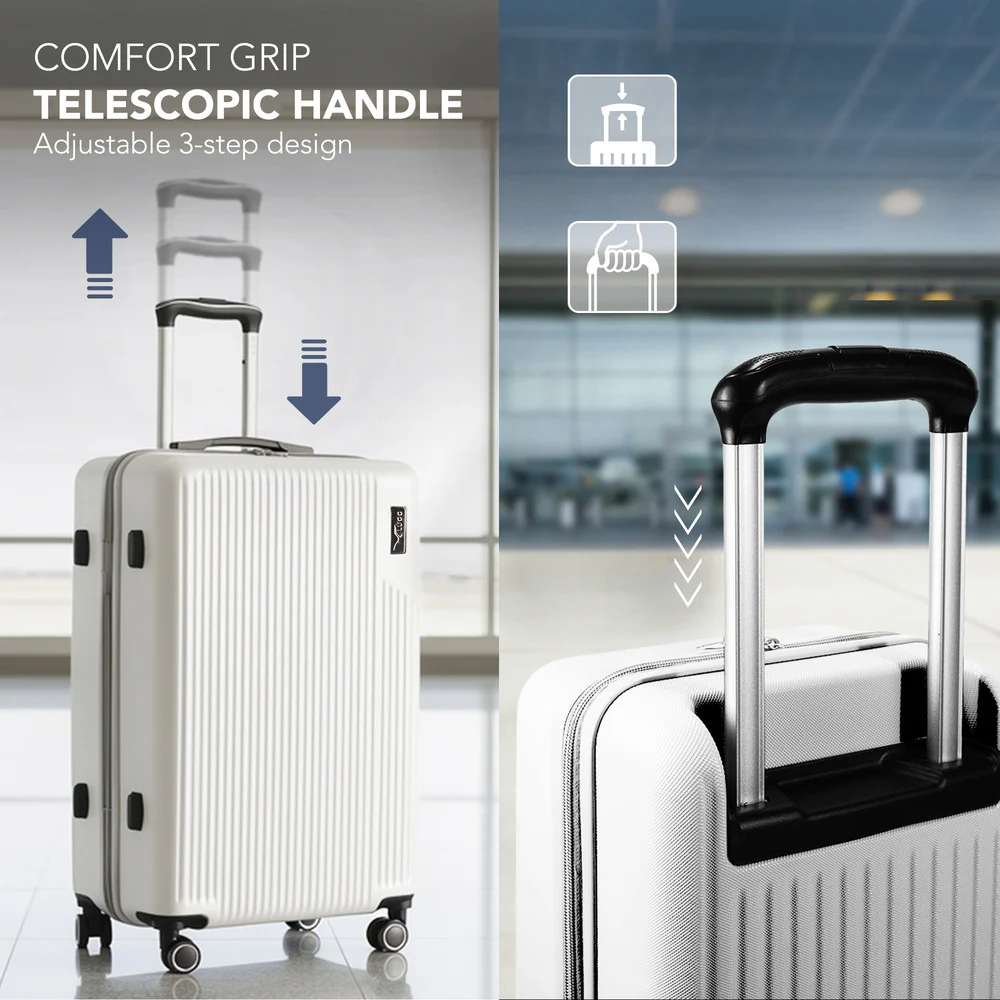 32" Vacay XL Suitcase - Pearl - Image 7