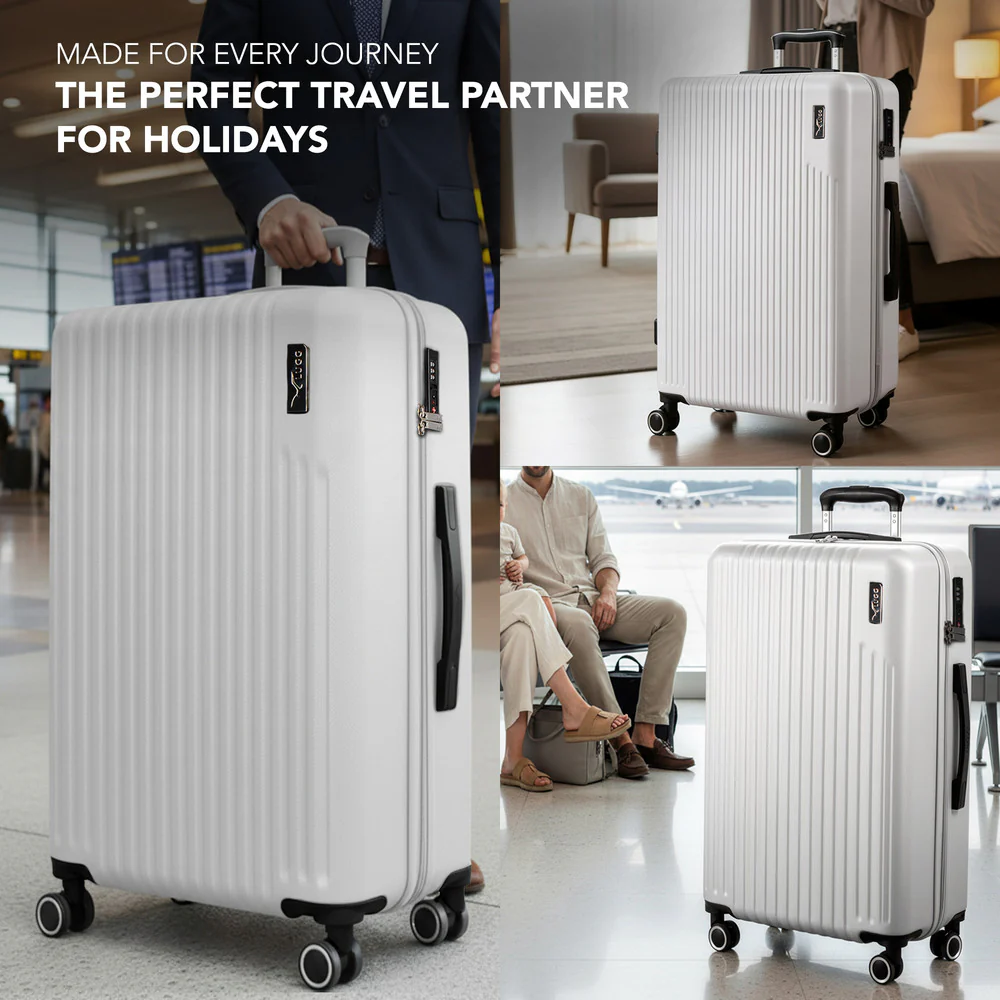 32" Vacay XL Suitcase - Pearl - Image 9